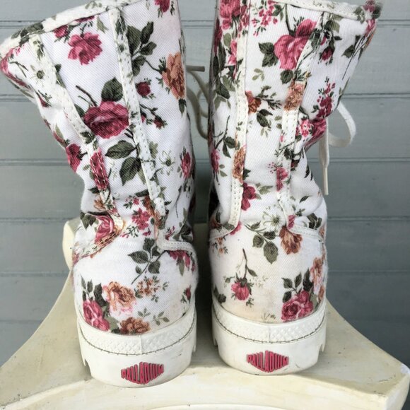 Palladium Floral Canvas Boots - Picture 4 of 9